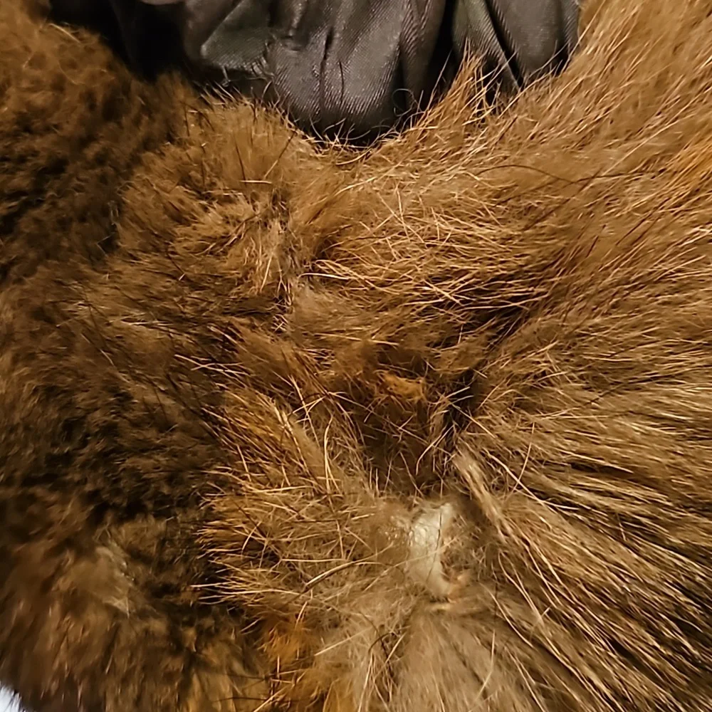 Fur Muff Walking & Sleigh Travel Fashion Essential Accessory -Over 100 Years Old